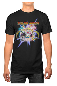 official sailor moon crystal men's t-shirt from haunted flower