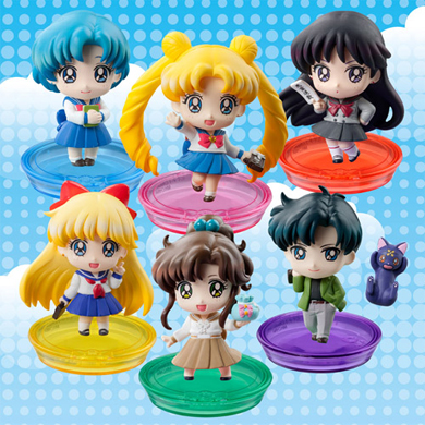 sailor moon school life petit chara figures