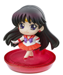 japanese petit chara sailor mars disk model / figure