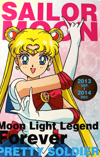 sailor moon schedule diary journal book for 2014