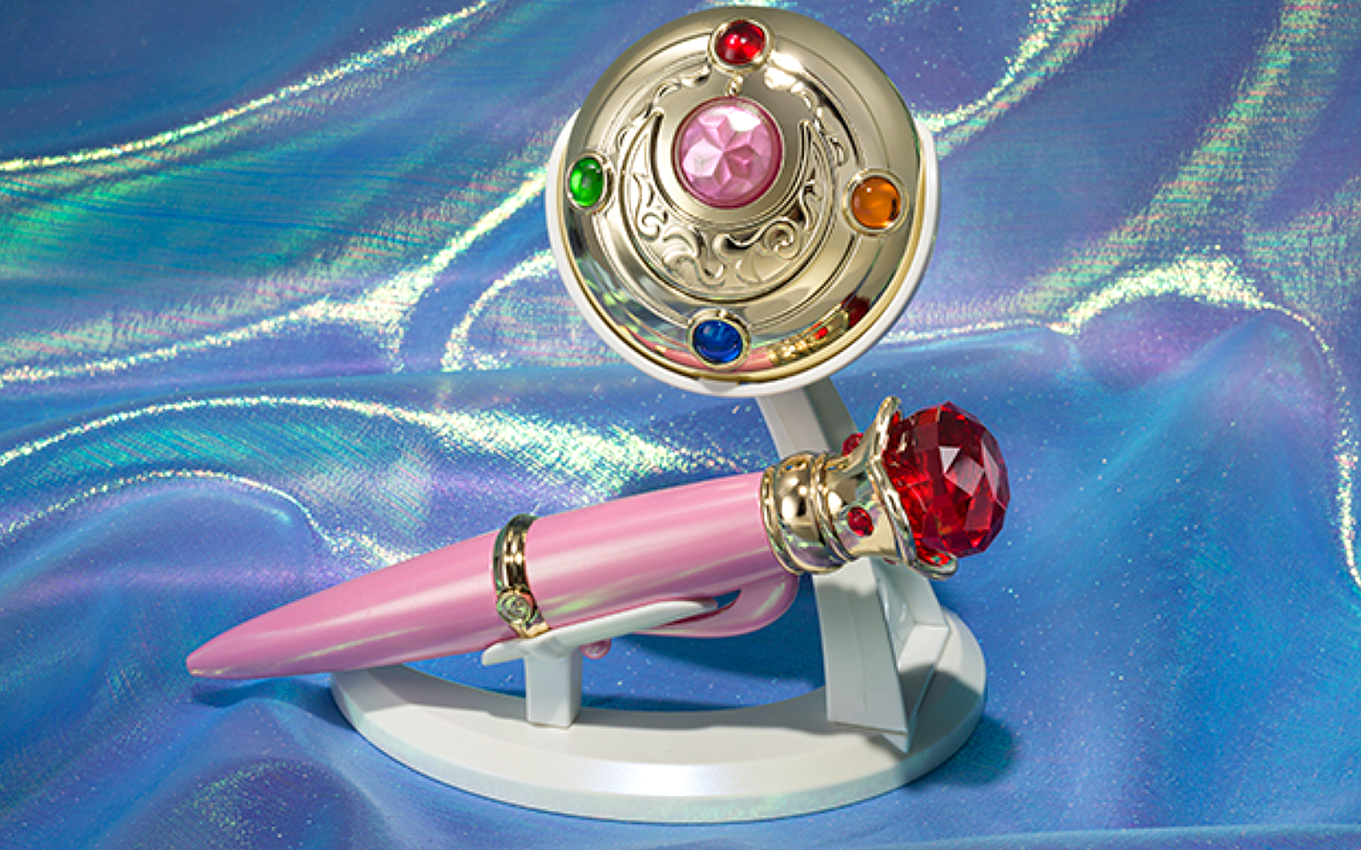 2024 Sailor Moon Transformation Brooch & Disguise Pen Brilliant Color Edition Proplica Set
