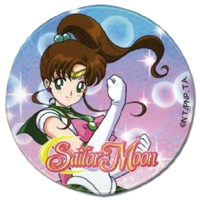 sailor jupiter button / badge