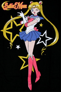 sailor moon pose t-shirt from FYE / For Your Entertainment