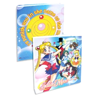 sailor moon binder / folder