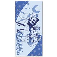 sailor moon blue towel