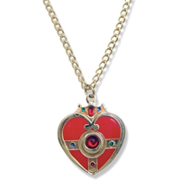 sailor moon cosmic heart compact necklace