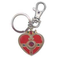 sailor moon cosmic heart compact keychain