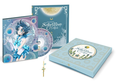 Official Japanese Blu-ray release of Pretty Guardian Sailor Moon Crystal Volume Two with Sailor Mercury on the cover.