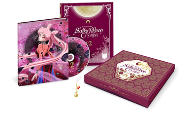 Official Japanese Blu-ray release of Pretty Guardian Sailor Moon Crystal Volume Twelve with Wicked Lady/Black Lady on the cover.