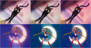 sailor moon dvd image quality comparison