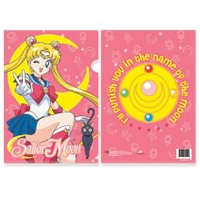 sailor moon file folder