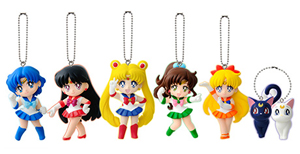 japanese sailor moon gashapon cell phone straps / charms