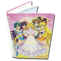 sailor moon hardcover notebook