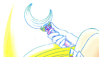 sailor moon's moon stick from the sailor moon manga