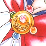 sailor moon's first transformation brooch from the sailor moon manga