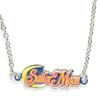 sailor moon logo necklace