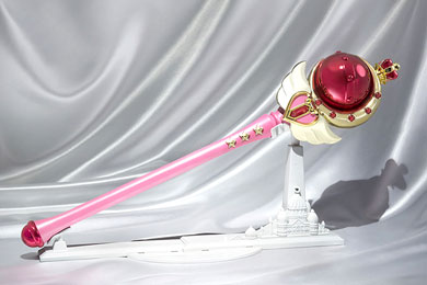sailor moon tamashii nations moon sceptre / cutie moon rod proplica 