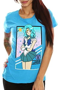 new sailor moon t-shirt featuring sailor neptune from hot topic