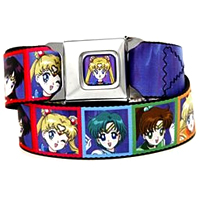 sailor moon belt that looks like a seatbelt!