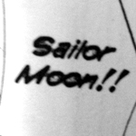 ink smudge in kodansha's sailor moon manga