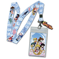 blue sailor scouts / guardians lanyard