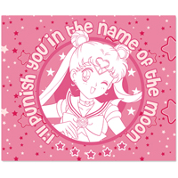 sailor moon throw blanket