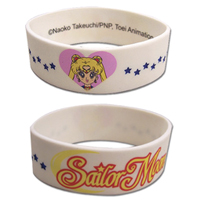 sailor moon white wristband