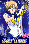 Sailor Uranus: Sailor Moon Mobile Phone / Cellphone / iPhone Wallpaper