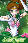 Sailor Jupiter: Sailor Moon Mobile Phone / Cellphone / iPhone Wallpaper