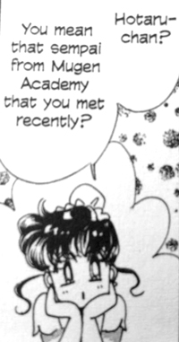 mixing of japanese and english in pretty guardian sailor moon volume 7 from kodansha