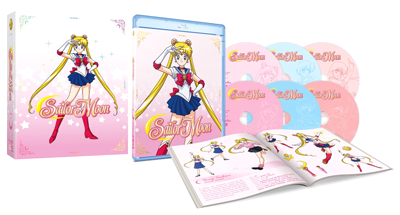 viz media's sailor moon season one part 1 blu-ray and dvd box set