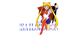 Sailor Moon Wallpaper: Sailor Moon and Tuxedo Mask